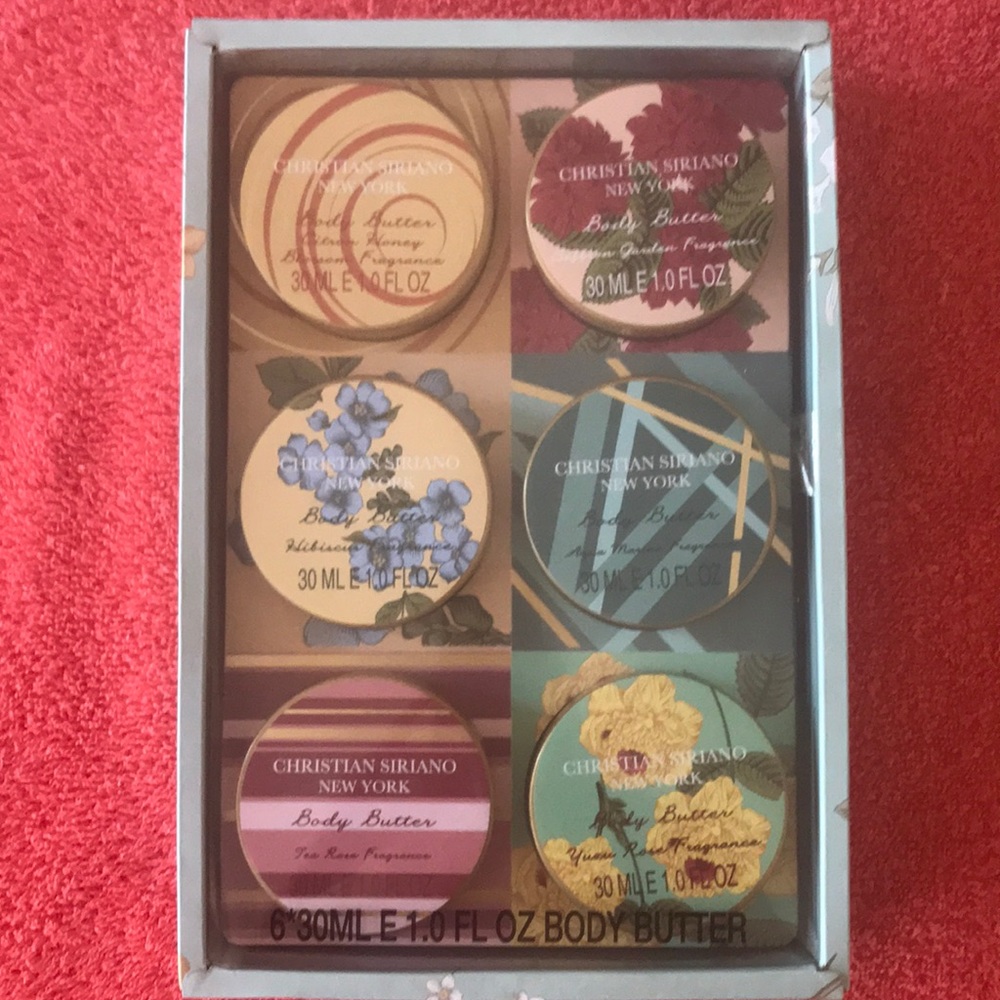 6pc Gift Set of Body Butter